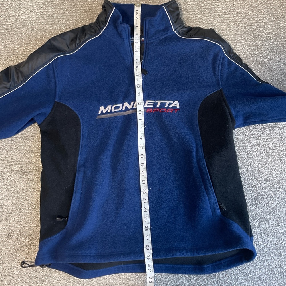 Mondetta Sport Men's Black and Blue Performance Jacket